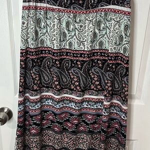 Paisley Print Women's Skirt